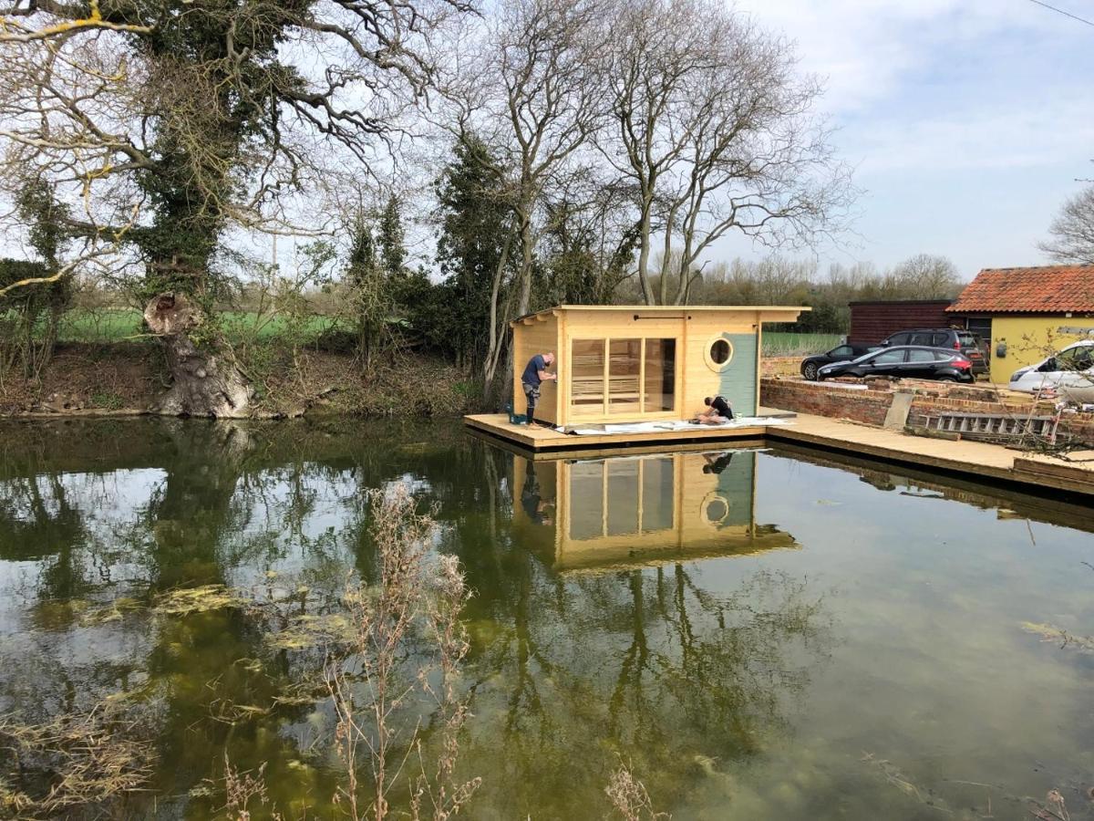 Lower Farm Lodge Stowmarket Exterior foto